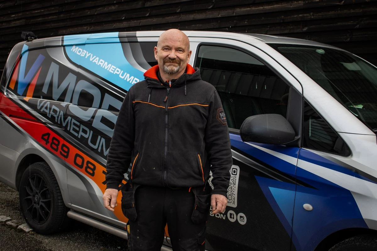 Lokal montør fra Moby Varmepumper i Tananger